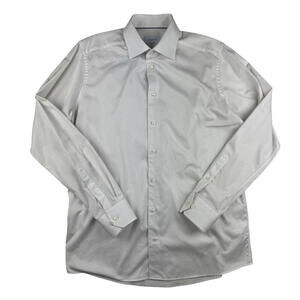Eton Contemporary Fit Dress Shirt Cotton White Size 41 | 16